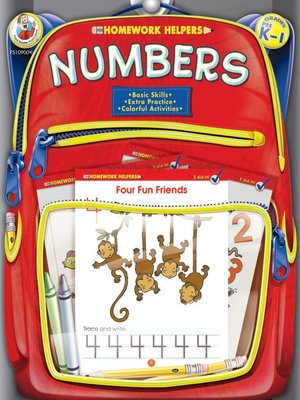 cover image of Numbers, Grades PK--1